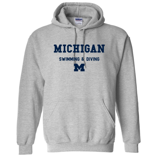 Unisex Gildan Heavy Blend Hooded Sweatshirt -- Sport Grey