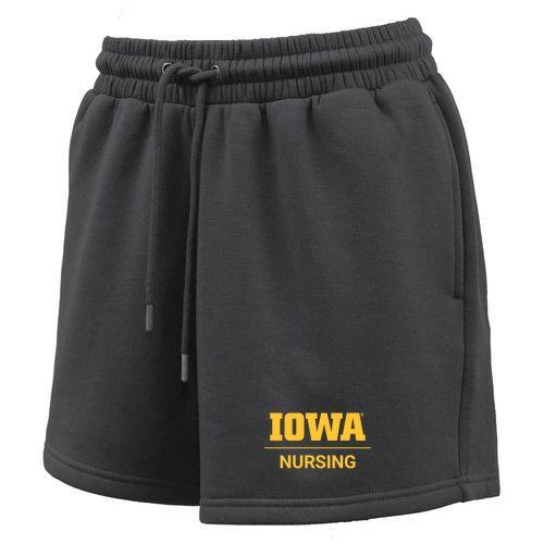 Pennant Womens Fleece Short -- Black