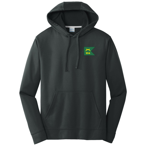 Port and Company Performance Fleece Pullover Hooded Sweatshirt -- Jet Black
