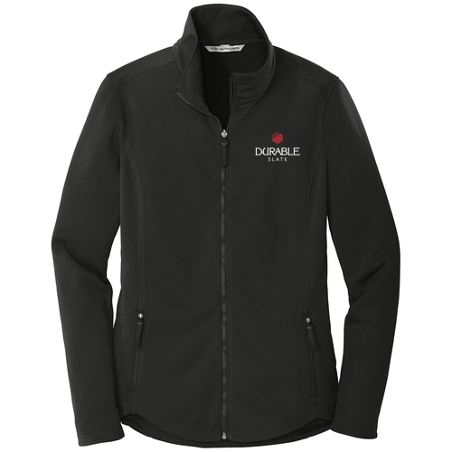 Port Authority Ladies Collective Smooth Fleece Jacket -- Deep Black