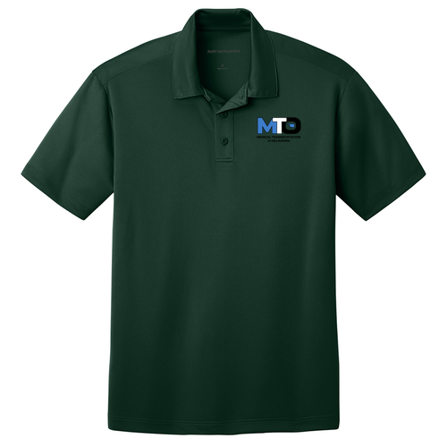 MTO Port Authority Silk Touch Performance Polo -- Dark Green