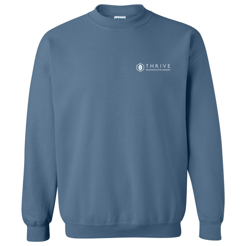 Gildan Heavy Blend Crew Neck Sweatshirt -- Indigo Blue