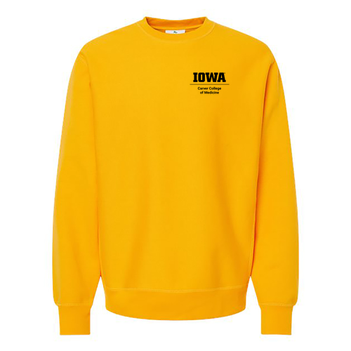 Independent Trading Co. Legend Premium Heavyweight Cross-Grain Sweatshirt -- Gold