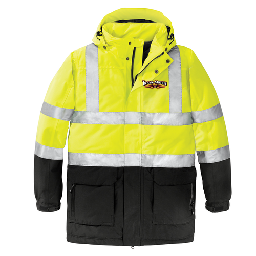 Heavyweight Parka -- Safety Yellow / Black / Reflective