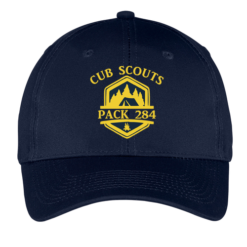 Port and Company 6-panel Twill Hat -- Navy