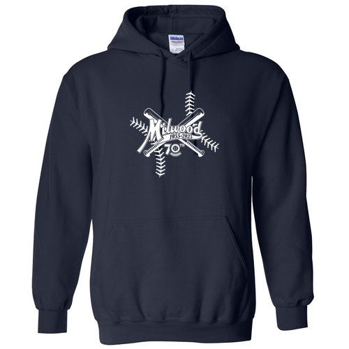 Gildan Heavy Blend Adult Hooded Sweatshirt -- Navy