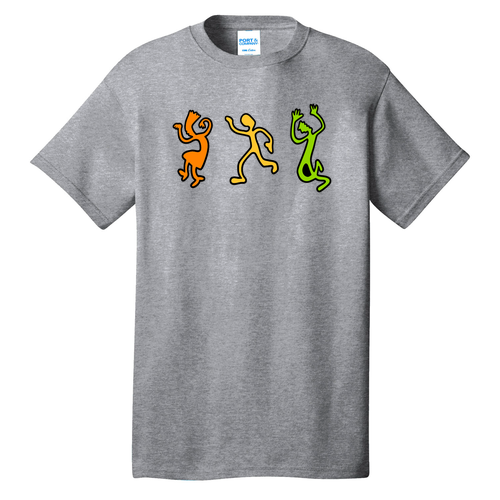 Port and Company 5.4 oz Cotton T-Shirt -- Athletic Heather
