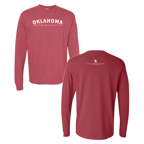 Comfort Colors Ringspun Long Sleeve Tee -- Crimson