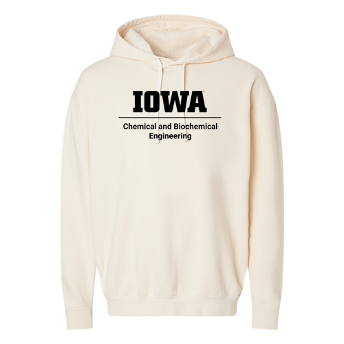 Comfort Colors Lightweight Adult Ringspun Hooded Sweatshirt -- Ivory