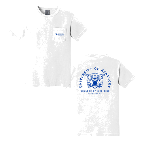 Comfort Colors Short Sleeve Pocket Tee -- White