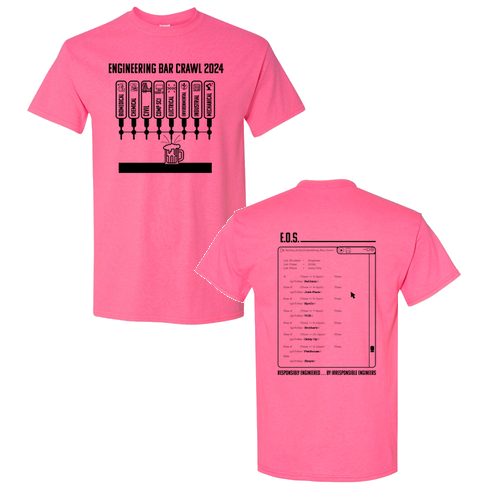 Gildan Heavy Cotton Basic T-Shirt -- Safety Pink