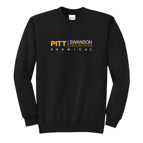 Port and Company Classic Crewneck Sweatshirt -- Jet Black