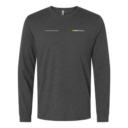 Next Level Unisex CVC Long Sleeve Tee -- Charcoal