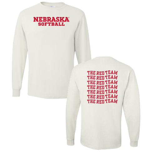 The Red Team Longsleeve Tee -- White