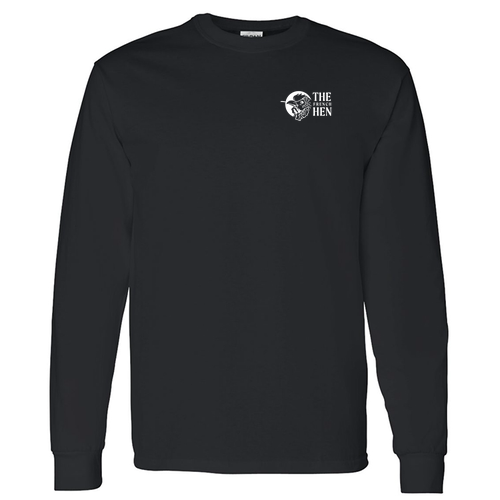 Gildan Heavy Cotton Longsleeve Basic T-Shirt -- Black