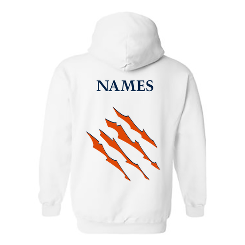 Gildan Heavy Blend Hooded Sweatshirt -- White