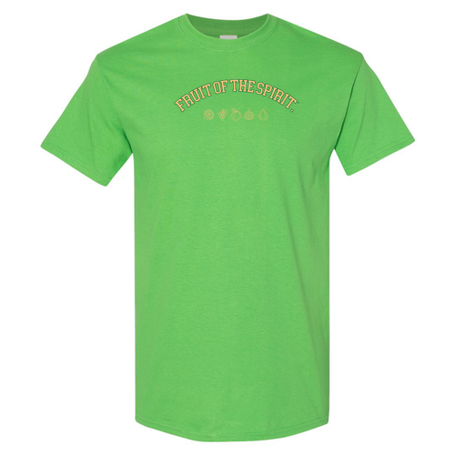 Fruit of the Spirit Tee -- Electric Green
