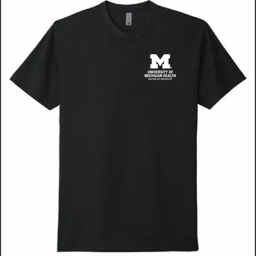 Mens/Unisex Next Level Apparel Cotton Tee -- Black