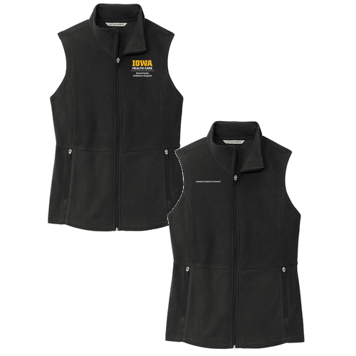 Port Authority ® Ladies Accord Microfleece Vest -- Black