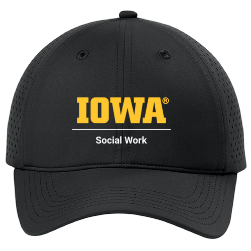 Port Authority All-Day Performance UPF Perforated Cap -- Deep Black