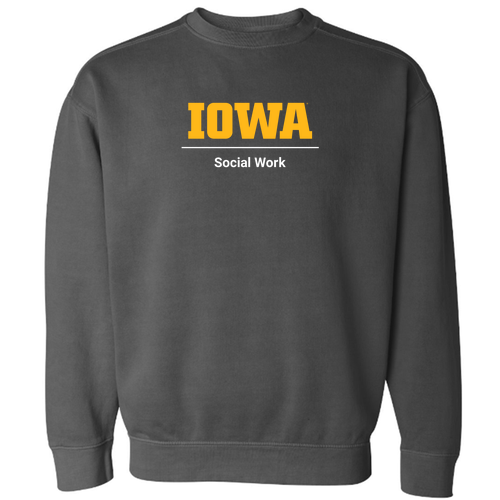 Comfort Colors Crewneck Sweatshirt -- Pepper