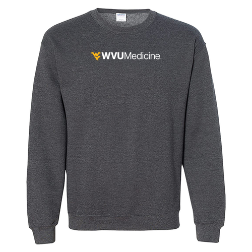 Gildan Heavy Blend Crew Neck Sweatshirt -- Dark Heather