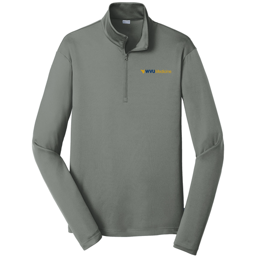 Sport-Tek PosiCharge Competitor Quarter Zip Pullover -- Grey Concrete