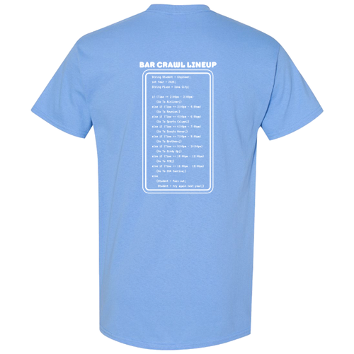 Gildan Heavy Cotton Basic T-Shirt -- Carolina Blue