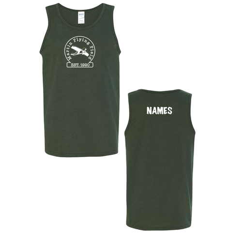 Gildan Cotton Tank Top -- Forest Green