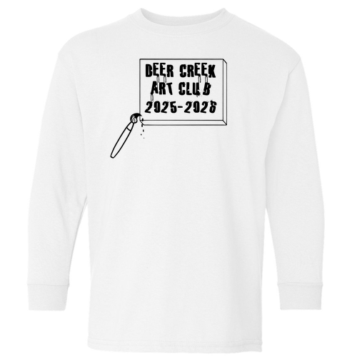 Gildan Youth Heavy Cotton Longsleeve -- White