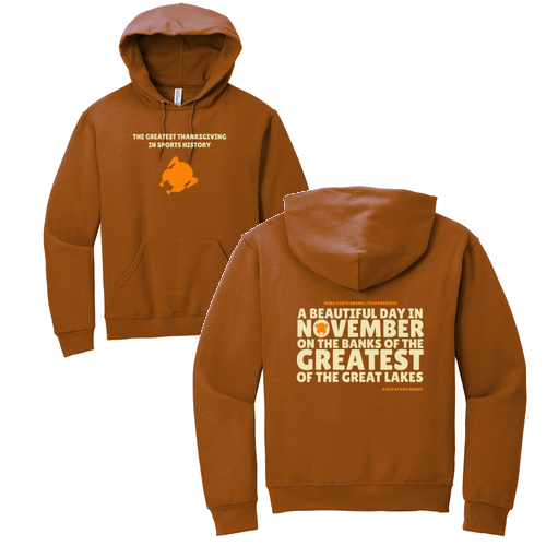 Jerzees 8 oz 50/50 Nublend Adult Hooded Sweatshirt -- Texas Orange
