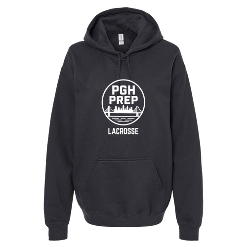 Adult Softstyle Fleece Pullover Hooded Sweatshirt -- Black