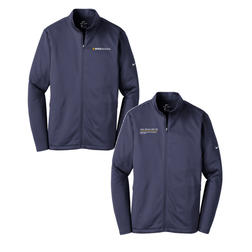 Nike Therma-FIT Full-Zip Fleece -- Midnight Navy
