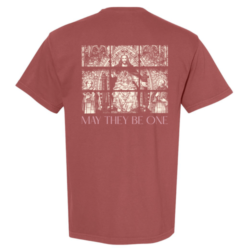 Comfort Colors Unisex Garment-Dyed Heavyweight T-Shirt -- Brick