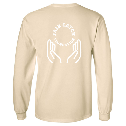 Long Sleeve Cotton Tee -- Natural
