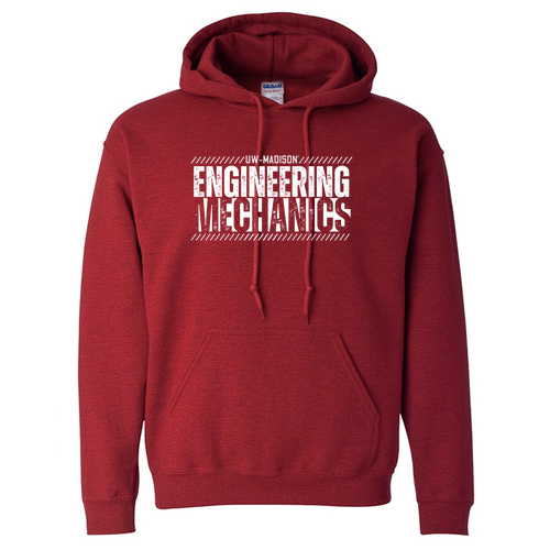 Gildan Heavy Blend Hooded Sweatshirt Antique Cherry Red