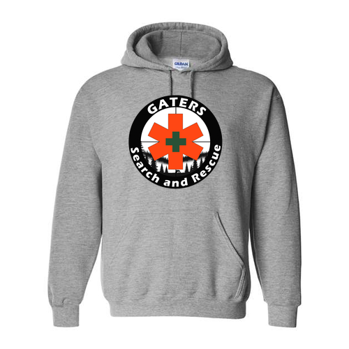 Gildan Adult Dryblend Adult Hooded Sweatshirt -- Sport Grey