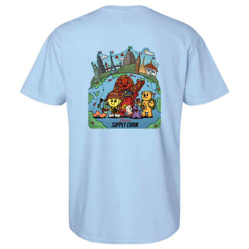 Supply Chain Season 4 Comfort Colors Tee -- Hydrangea