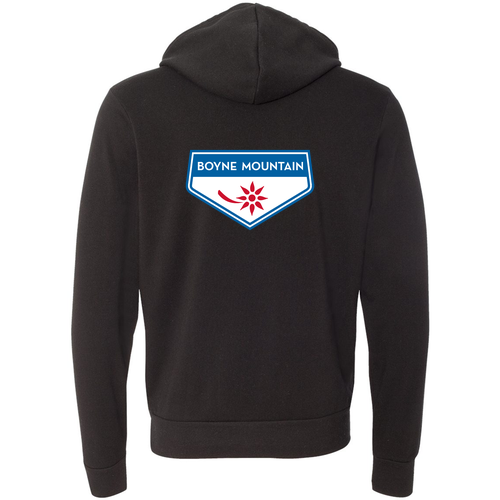 Boyne Mountain Logo 2 Full Color -- Pullover hooded Sweatshirt Black