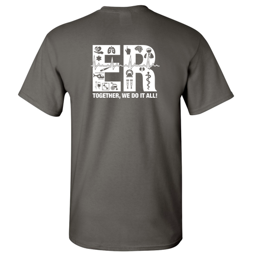 Gildan Heavy Cotton Basic T-Shirt -- Charcoal