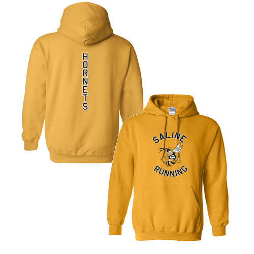 Gildan Heavy Blend Hooded Sweatshirt -- Gold