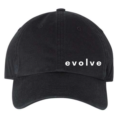 Richardson Washed Chino Hat -- Black