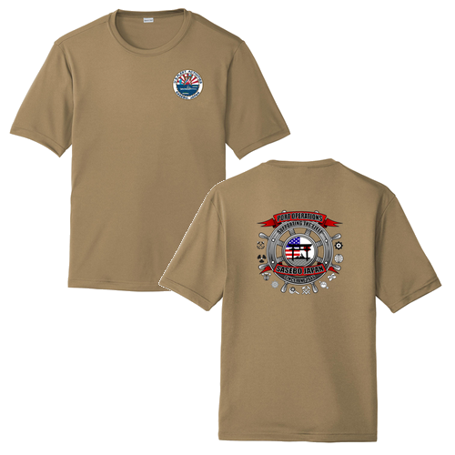 Sport Tek Competitor Tee -- Coyote Brown