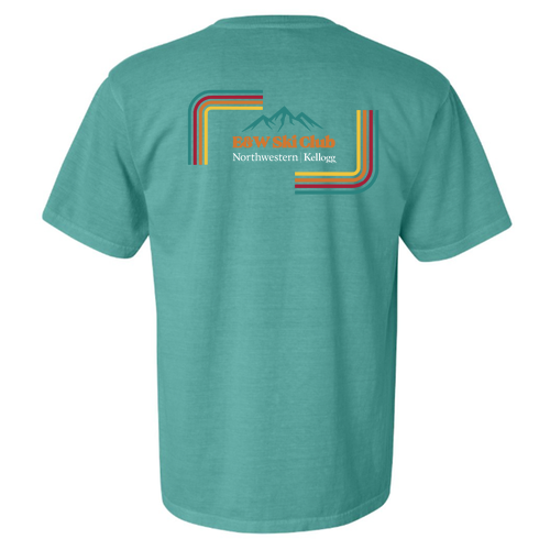 Comfort Colors Ringspun Garment Dyed T Shirt -- Sea Foam