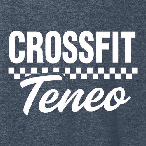 Ladies District Made Soft Perfect Tri Rocker Tank -- Navy Frost