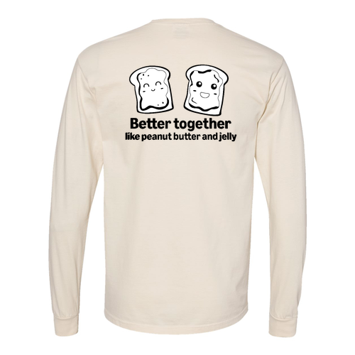Comfort Colors Ringspun Long Sleeve Tee -- Ivory