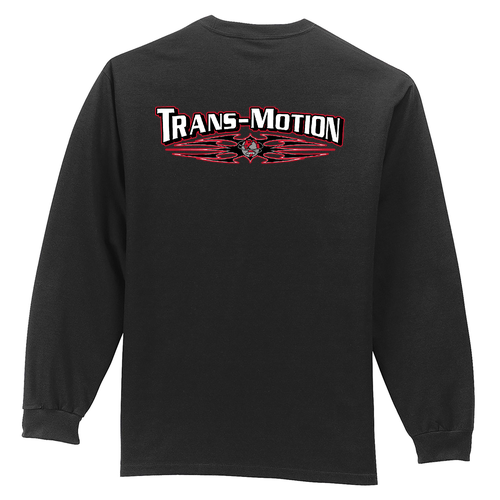 Port and Company Basic Long Sleeve Tee -- Jet Black Tall