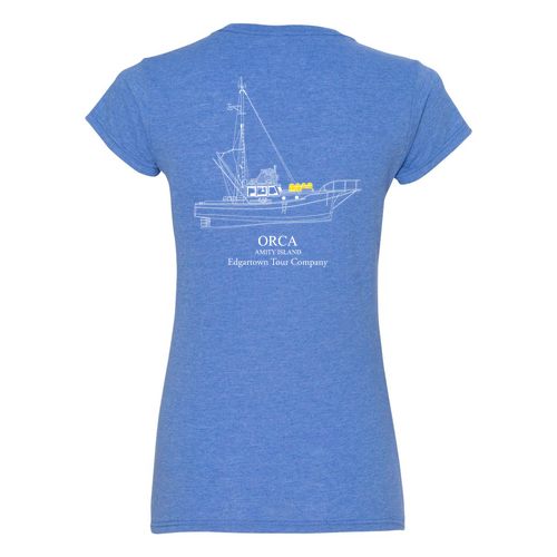 Ladies 50th Anniversary Tee -- Heather Royal