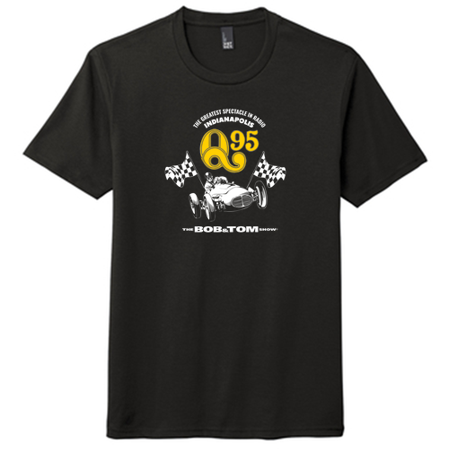 District Made Mens Perfect Tri Crew Tee -- Black