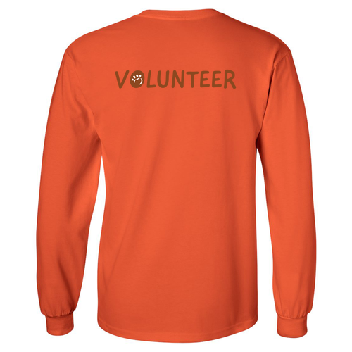 Gildan Ultra Cotton Longsleeve Basic T-Shirt -- Orange